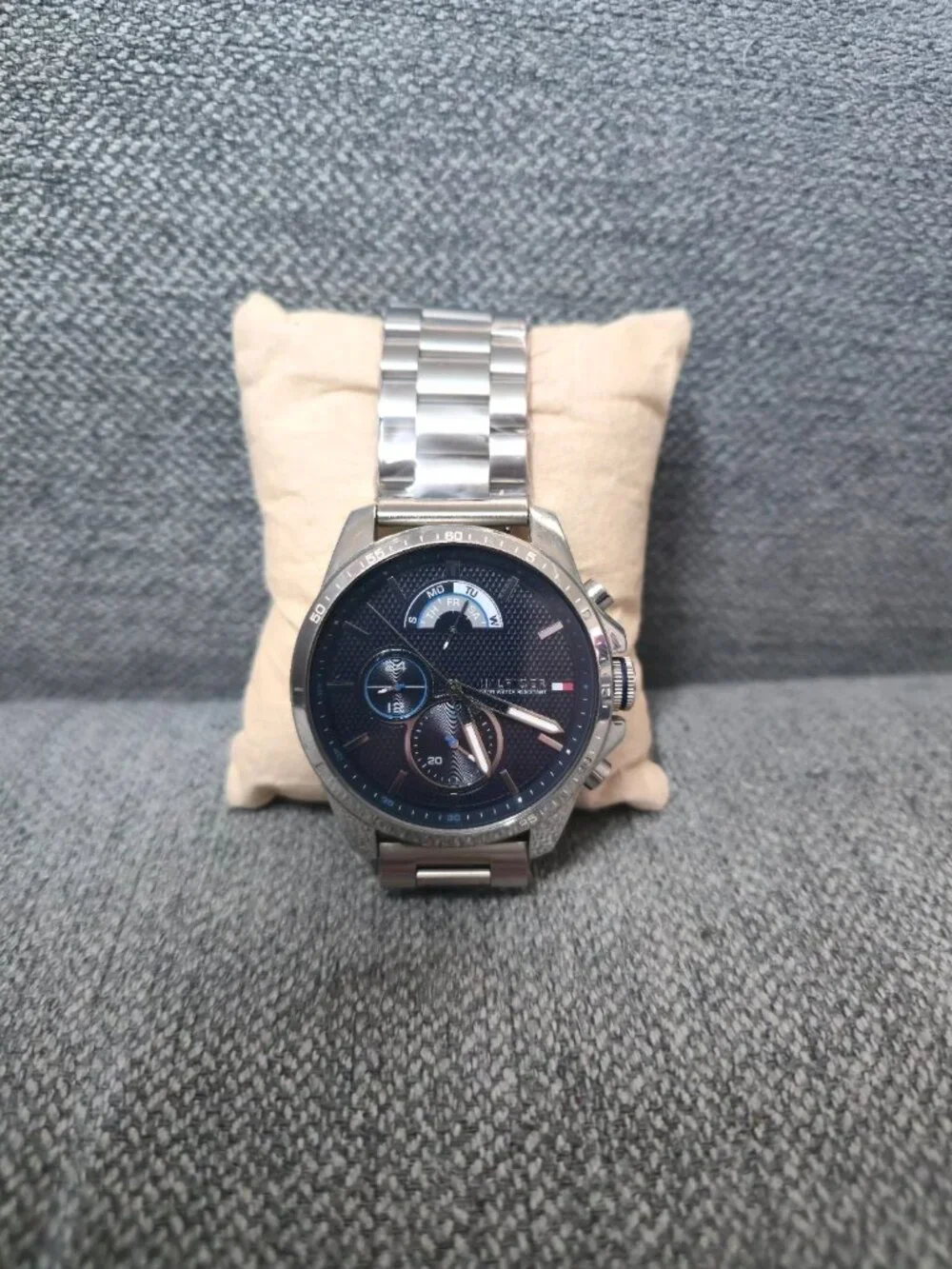 Tommy Hilfiger Men's Stainless Steel Chronograph Watch 1791348 46mm